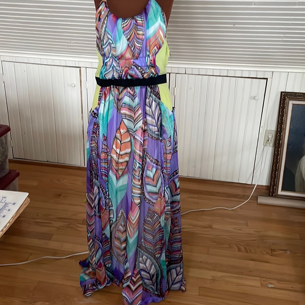 anthropology maxi dress